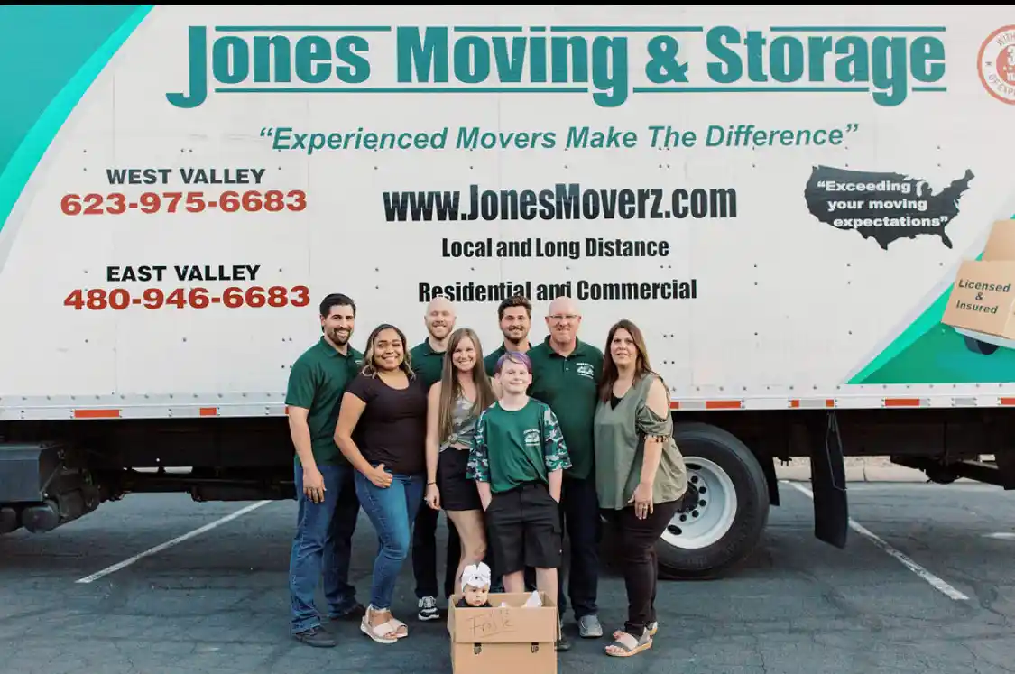 Jones moving and storage in San Diego, California offers reliable and efficient moving services.